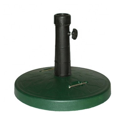 Classic Concrete Outdoor Patio Beton Umbrella Base With Center Pole Plastic Tube Cement Umbrella Base